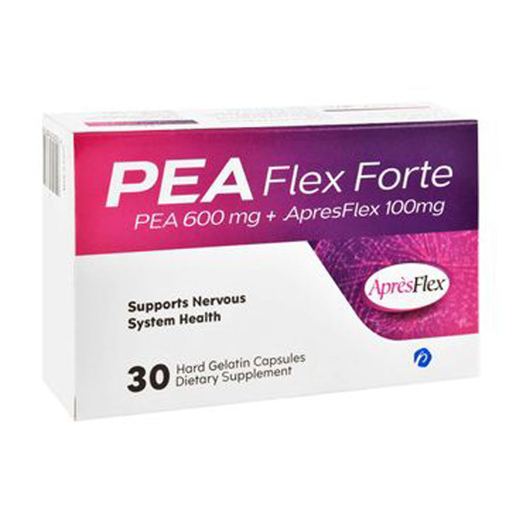 Pea Flex Forte 600mg Pea & 100mg ApresFlex Nervous System Health Support Supplement 30 capsules