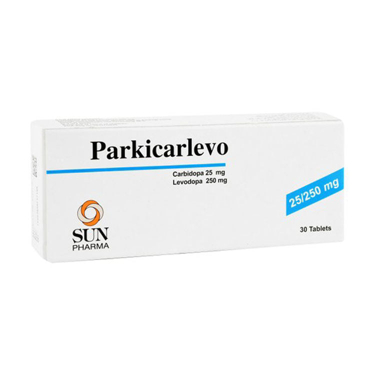 Parkicarlevo 25mg Carbidopa & 250mg Levodopa 30 tablets