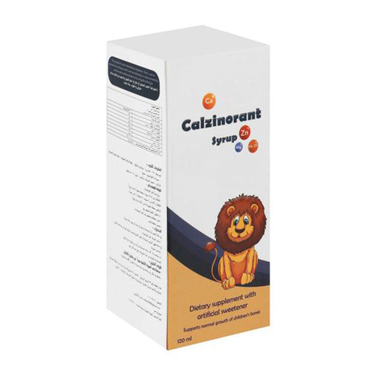 Calzinorant Bone Growth Support Supplement Syrup 120 ml