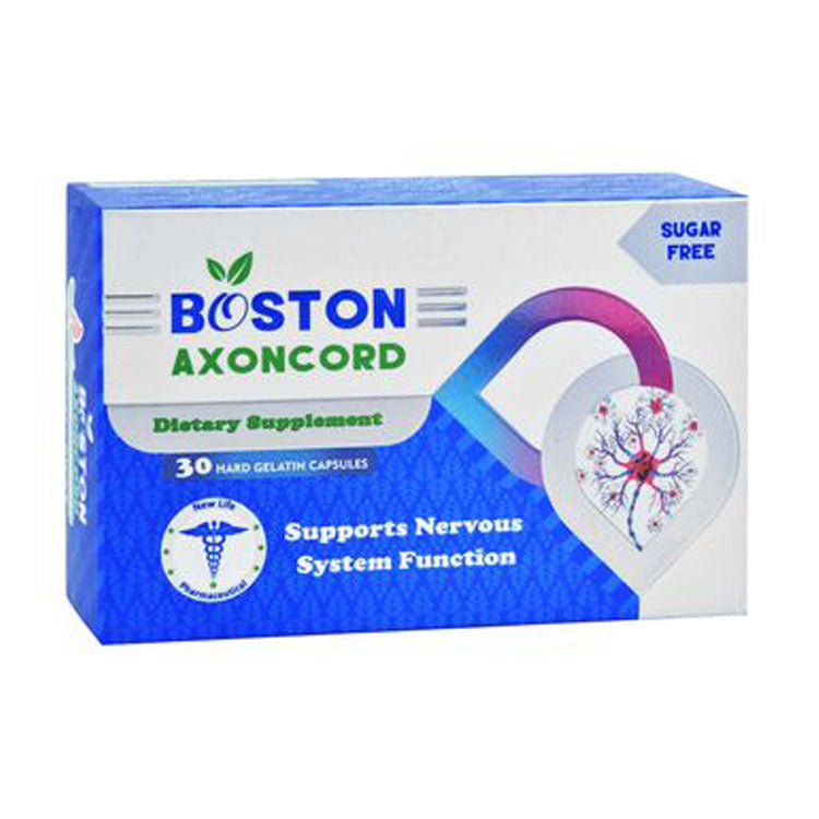 Boston Axoncord Nervous System Health Support Supplement - sugar free 30 capsules