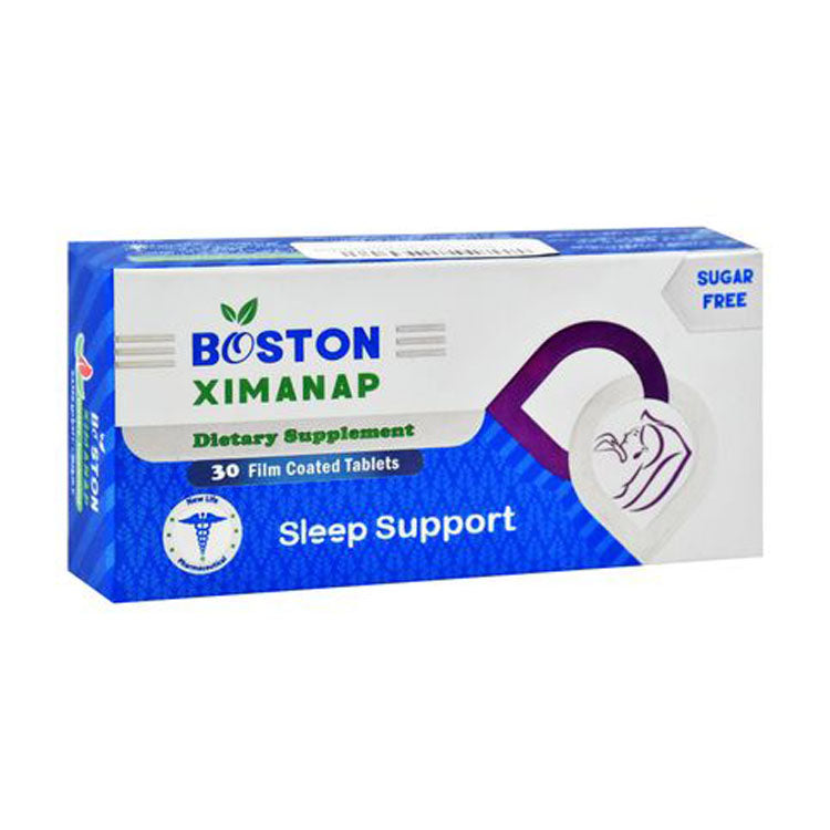 Boston Ximanap Sleep Support Supplement - sugar free 30 tablets