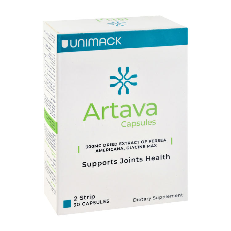 Artava 300mg Persea Americana Dried Extract Joint Health Support Supplement with Glycine Max