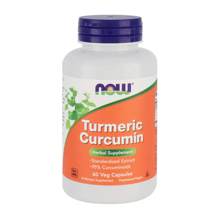 Now 665mg Curcumin Herbal Supplement with Turmeric Root Extract - vegan, GMO free