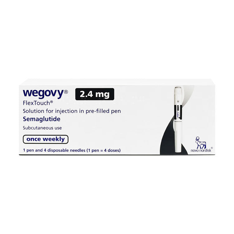 قلم Wegovy FlexTouch 2.4 ملجم/مل سيماجلوتيد محلول معد مسبقًا للحقن تحت الجلد