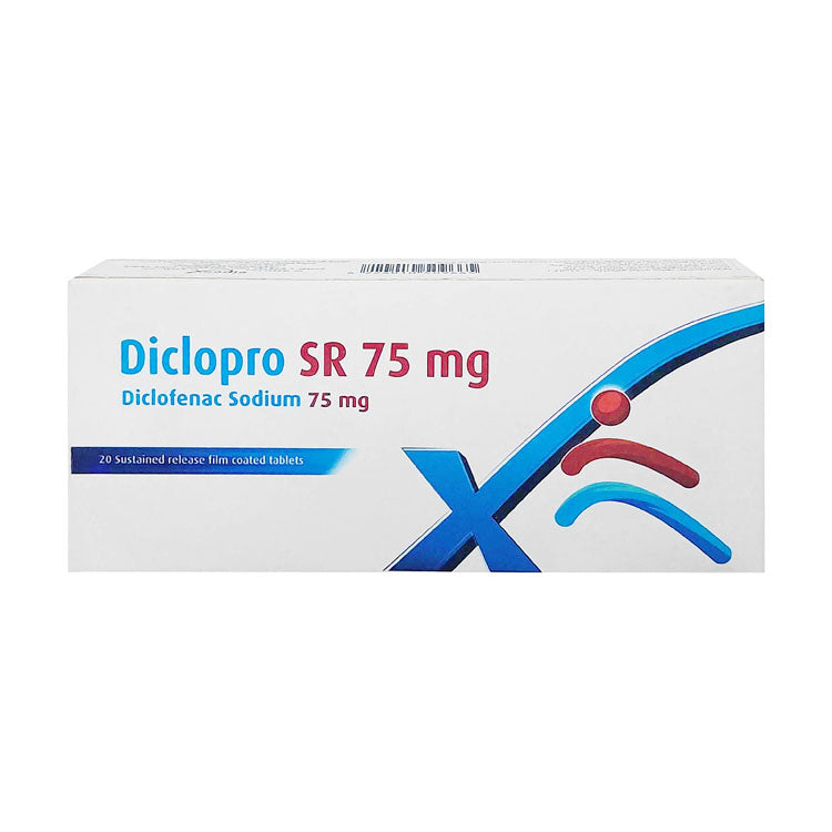 Diclopro SR 75mg Diclofenac Sodium