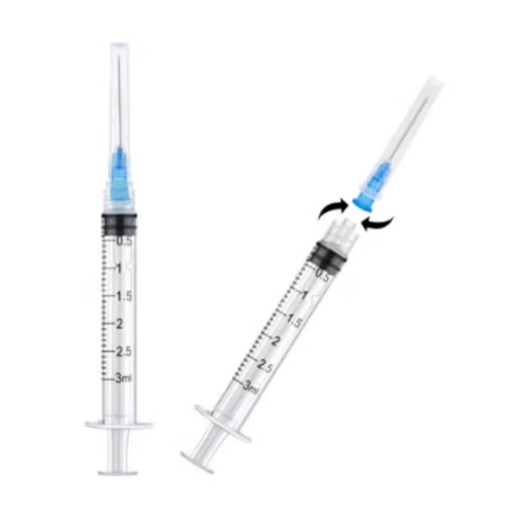 Disposable 3ml Syringe for Adults